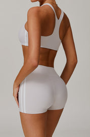 Contour Stripe Set (Bra & Shorts)