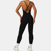 Cross-Strap Jumpsuit